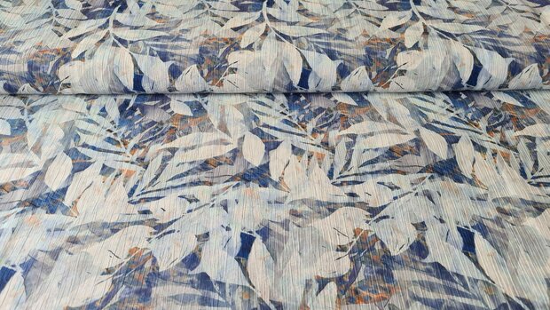 Viscose Crepe Java Blue