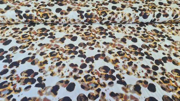 Viscose Spots Yellow