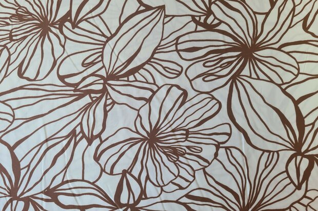 Viscose Leaf Beige