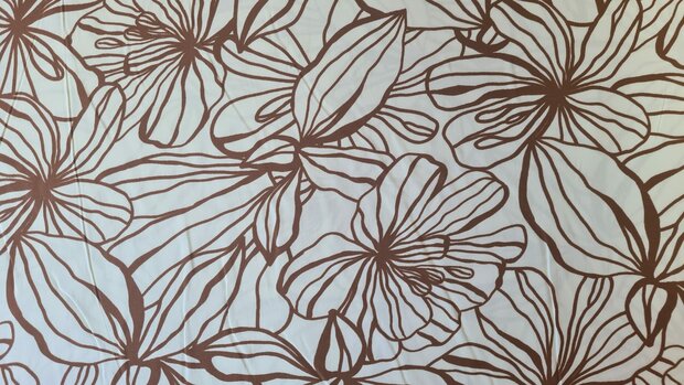 Viscose Leaf Beige