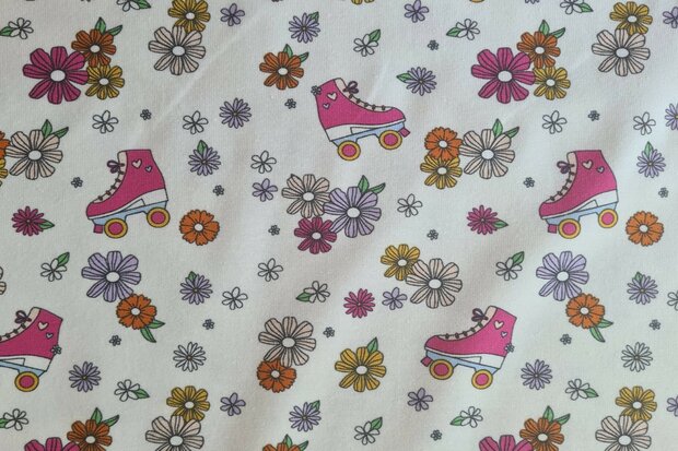 Cotton Jersey Hippie Skates Ecru