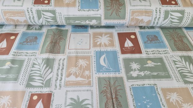 Cotton Jersey Cards Off White