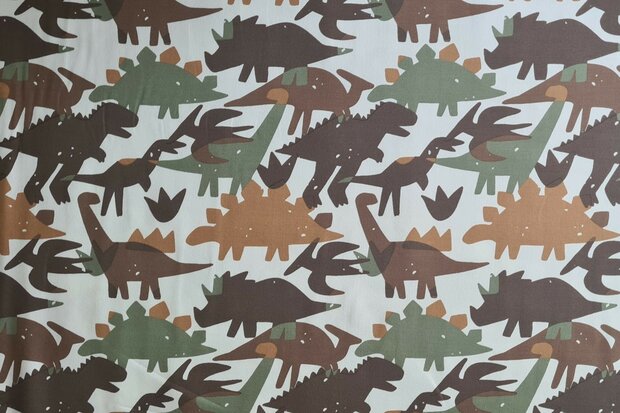 Cotton Jersey Dino Camou