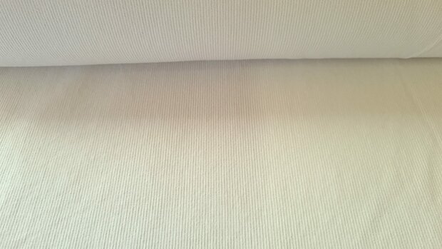 Washed stretch Fine-Cord Ecru