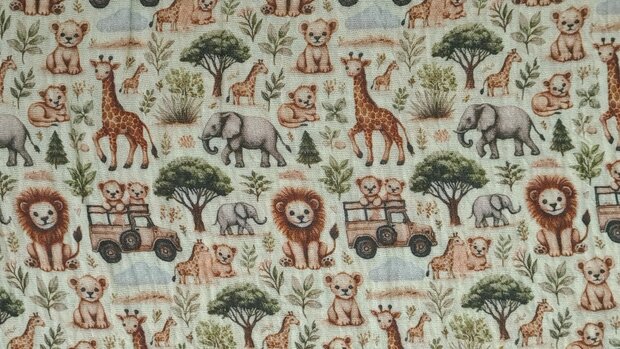 Mousseline Baby Safari
