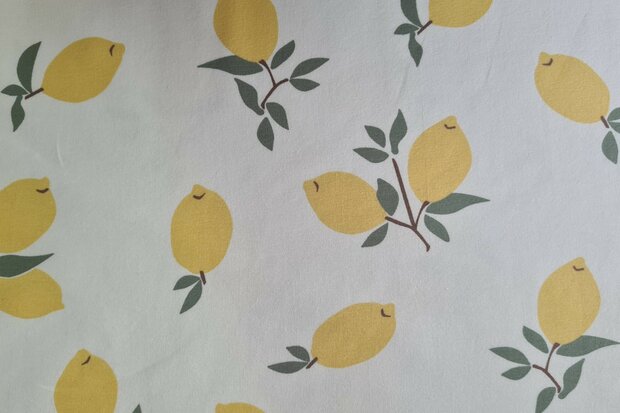 Cotton Jersey Lemons