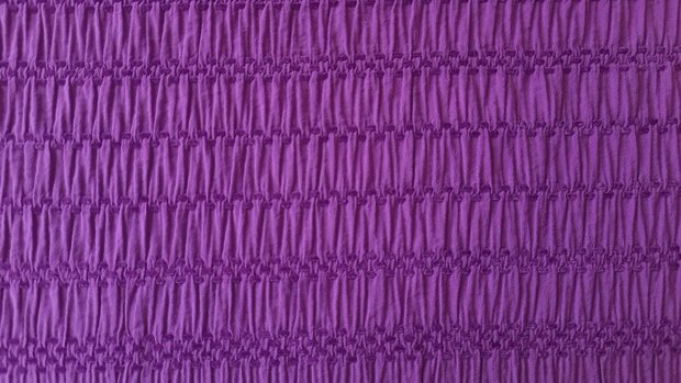 Viscose  Jacquard Smock Cerise