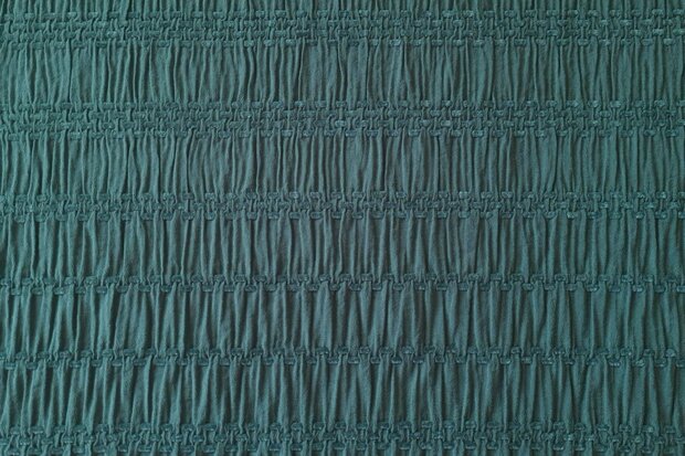 Viscose  Jacquard Smock Green
