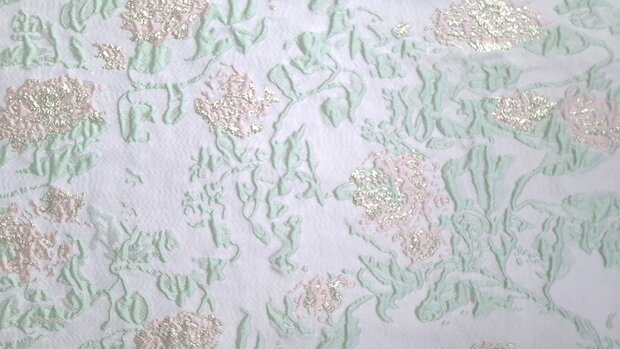 Jacquard Flowers Rosé