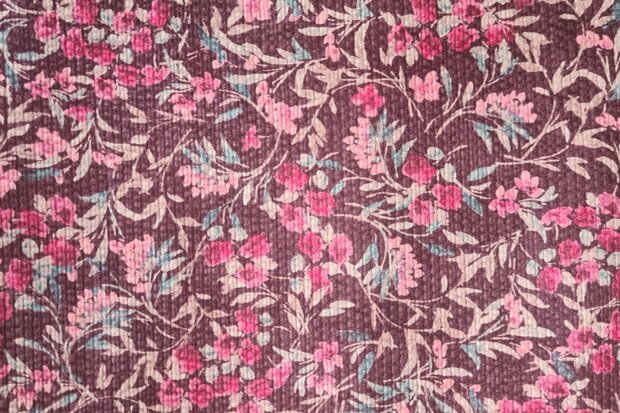 Stretch-Cord Flowers Red
