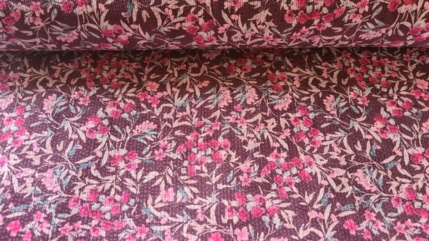 Stretch-Cord Flowers Red