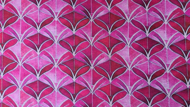 Punta Tulip Tiles Fuchsia