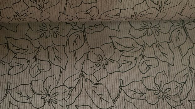 Stretch-Cord Flowers Sand