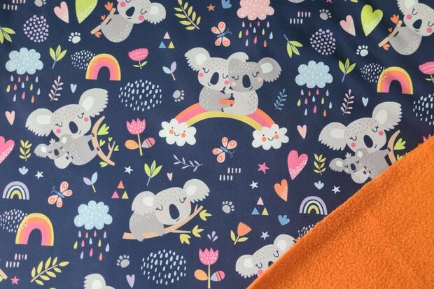 Soft Shell Digital Koala Navy