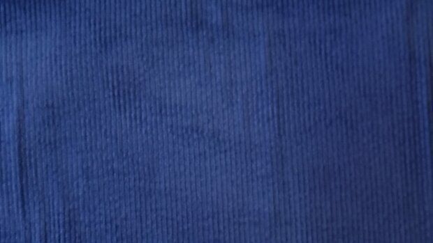 Washed Stretch-Cord Dark Kobalt