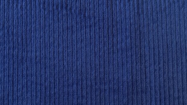 Washed Stretch-Cord Dark Kobalt