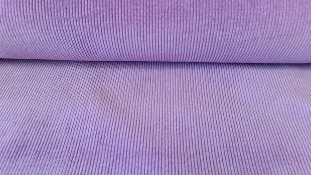 Washed Stretch-Cord Bright Lilac