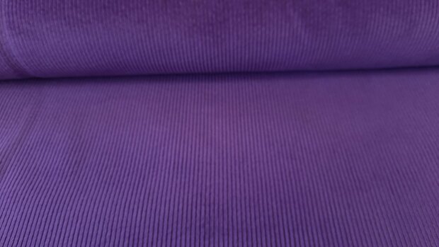 Washed Stretch-Cord Bright Purple