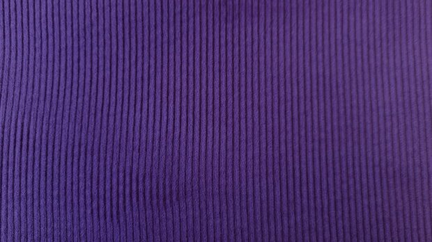 Washed Stretch-Cord Bright Purple