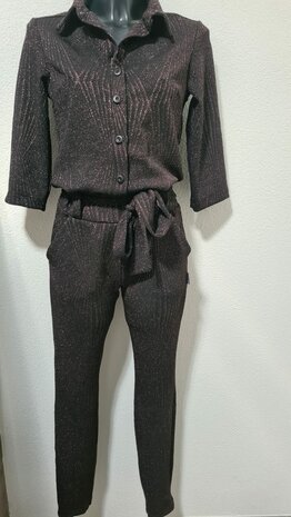 Knitted Punta Glitter Gold