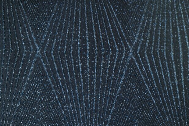 Knitted Punta Glitter Blue