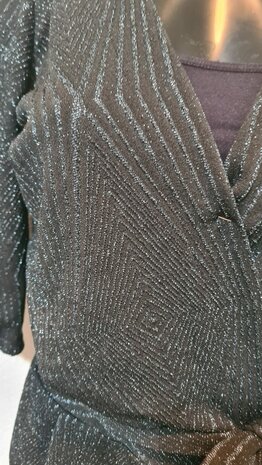 Knitted Punta Glitter Blue