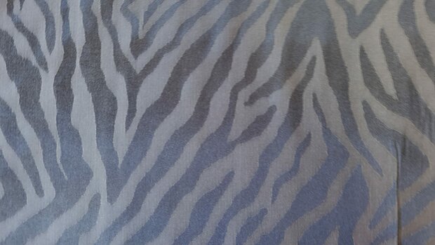 Viscose Jacquard Zebra Brown