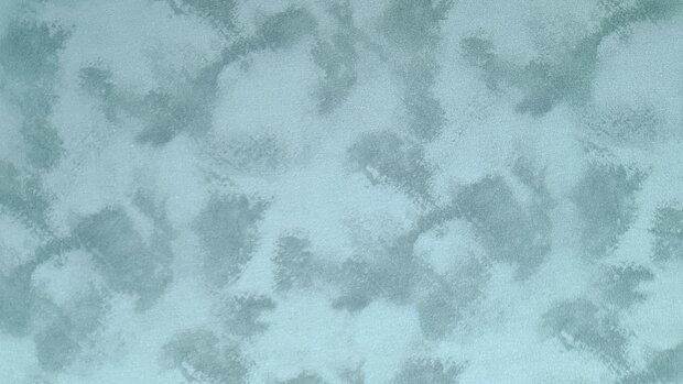 Cotton Jersey Batik Shapes Green