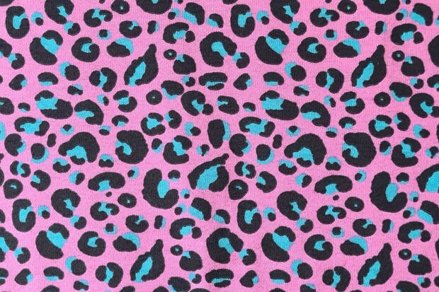 Cotton Jersey Leo Pink