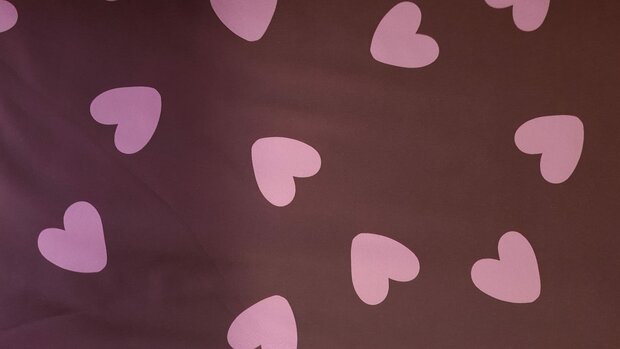 Soft Shell Hearts Bordeaux