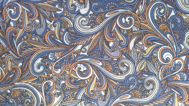 Punta Paisley Smokey Blue