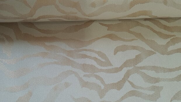 Scuba Suède Zebra Ecru