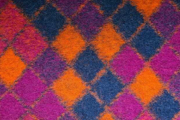 Boiled Wool Diamond Cyclam