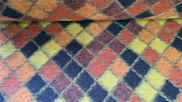 Boiled Wool Diamond Yellow