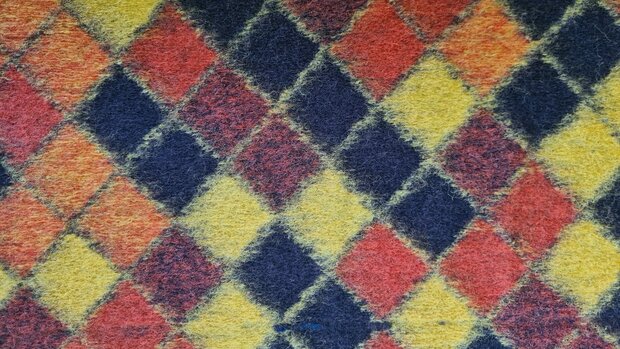 Boiled Wool Diamond Yellow