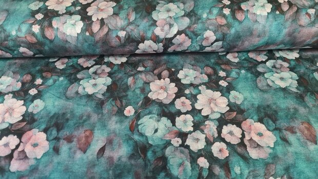 Punta Romance Flowers Green