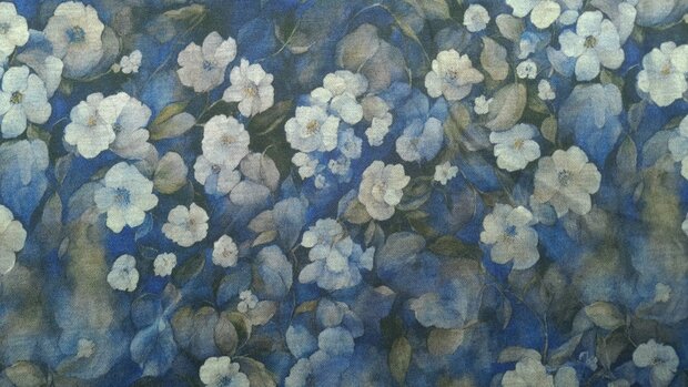 Punta Romance Flowers Blue