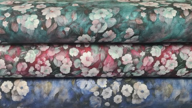 Punta Romance Flowers Blue