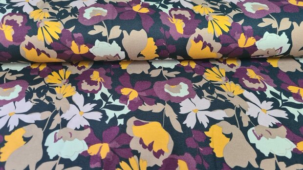 Punta Flower Black/Red