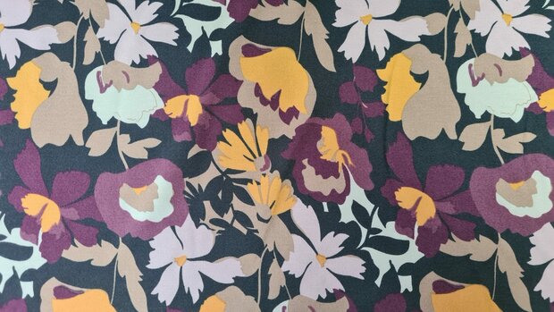 Punta Flower Black/Red