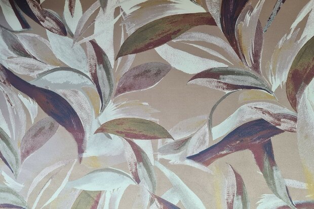 Scuba Suède Flower Sand