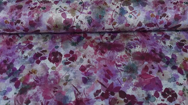 Punta Painted Flowers Cyclam