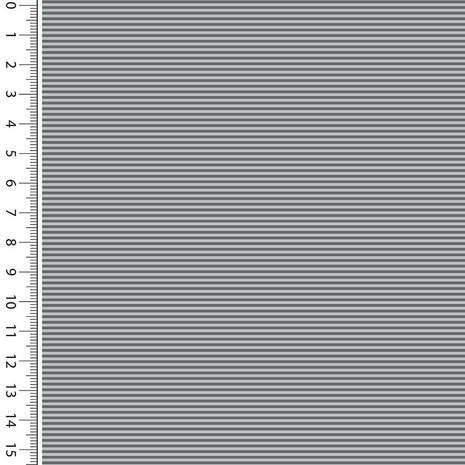 Boordstof Strepen Donker Grijs