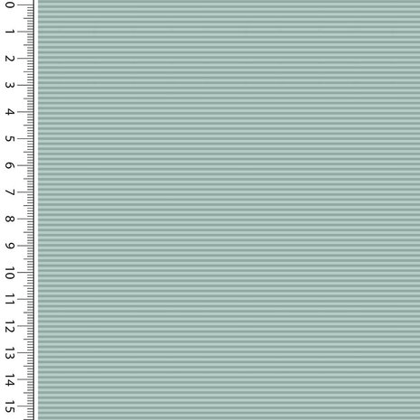 Boordstof Strepen Oud Groen