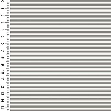 Boordstof Strepen Taupe