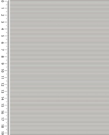 Boordstof Strepen Taupe