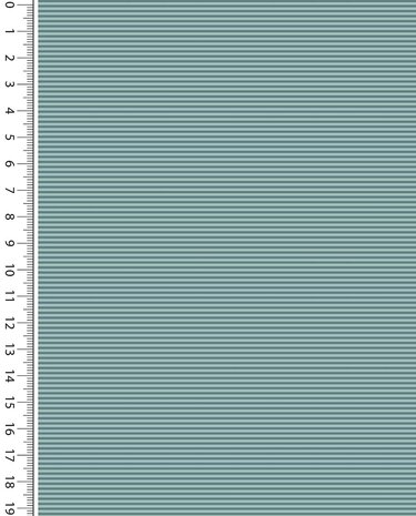Boordstof Strepen Petrol