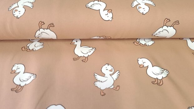 French Terry Baby Goose Sand