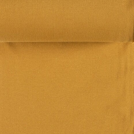 Boordstof Glitter Oker Geel