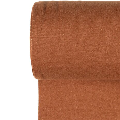 Boordstof Glitter Terra